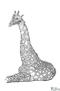 giraffe Coloring Pages To Print